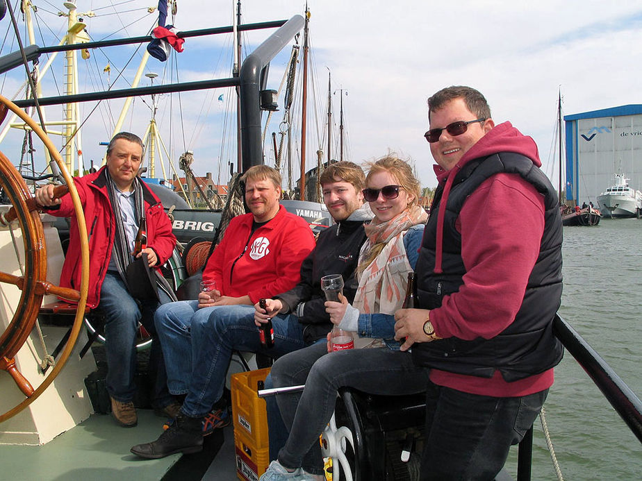 Segelrüstzeit auf dem Ijsselmeer